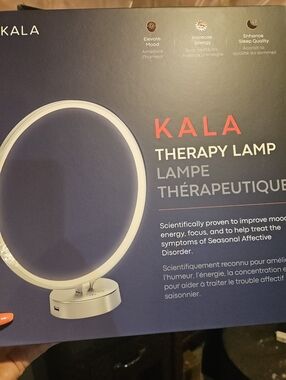 KALA Therapy Lamp - White Ring Light